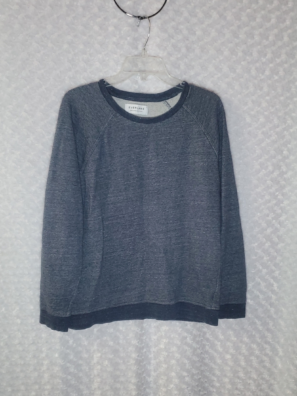 Everlane Men's Crewneck Sweater - Heather Charcoal Mens L